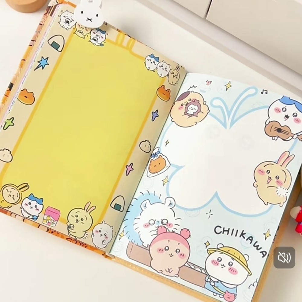 New Chiikawa Notebook Thickene - Art Book Illustration review and price