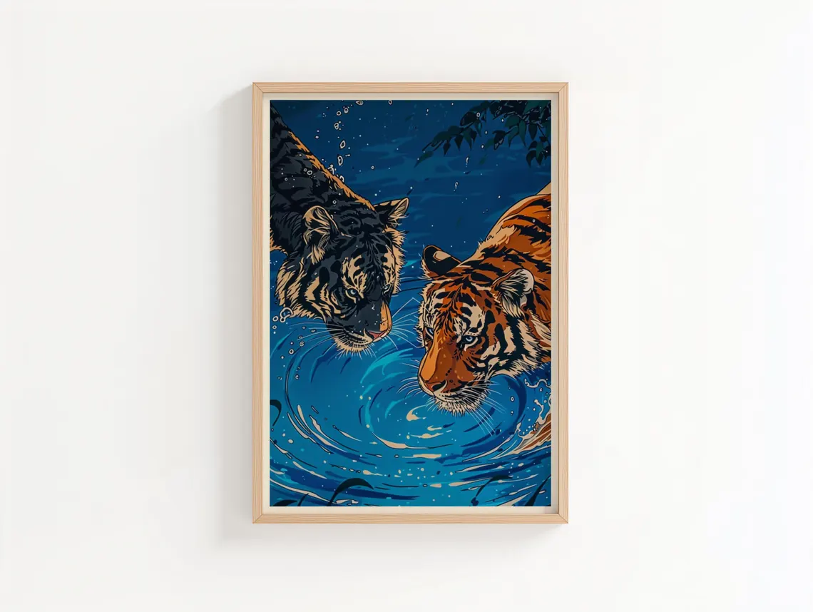 Twilight Tiger Poster | Anime  - Anime Poster Print review and price