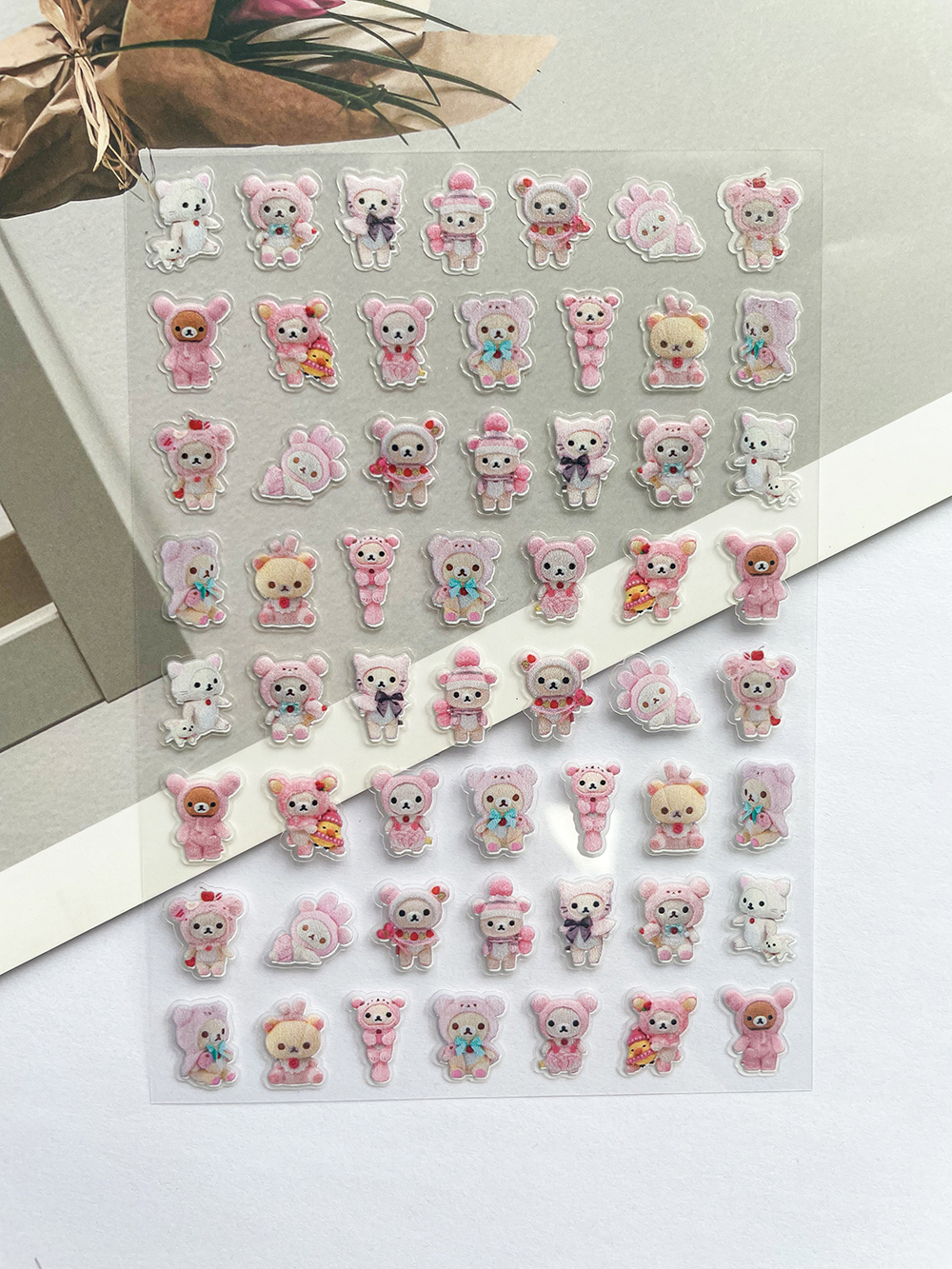 Mini Kawaii Rilakkuma Pvc Post - Anime Poster Print review and price