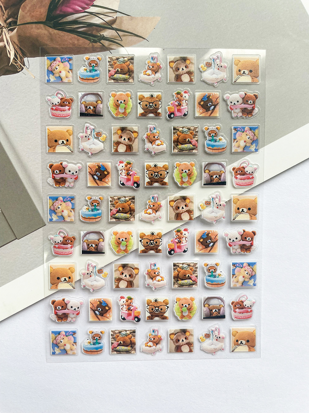 Mini Kawaii Rilakkuma Pvc Post - Anime Poster Print review and price