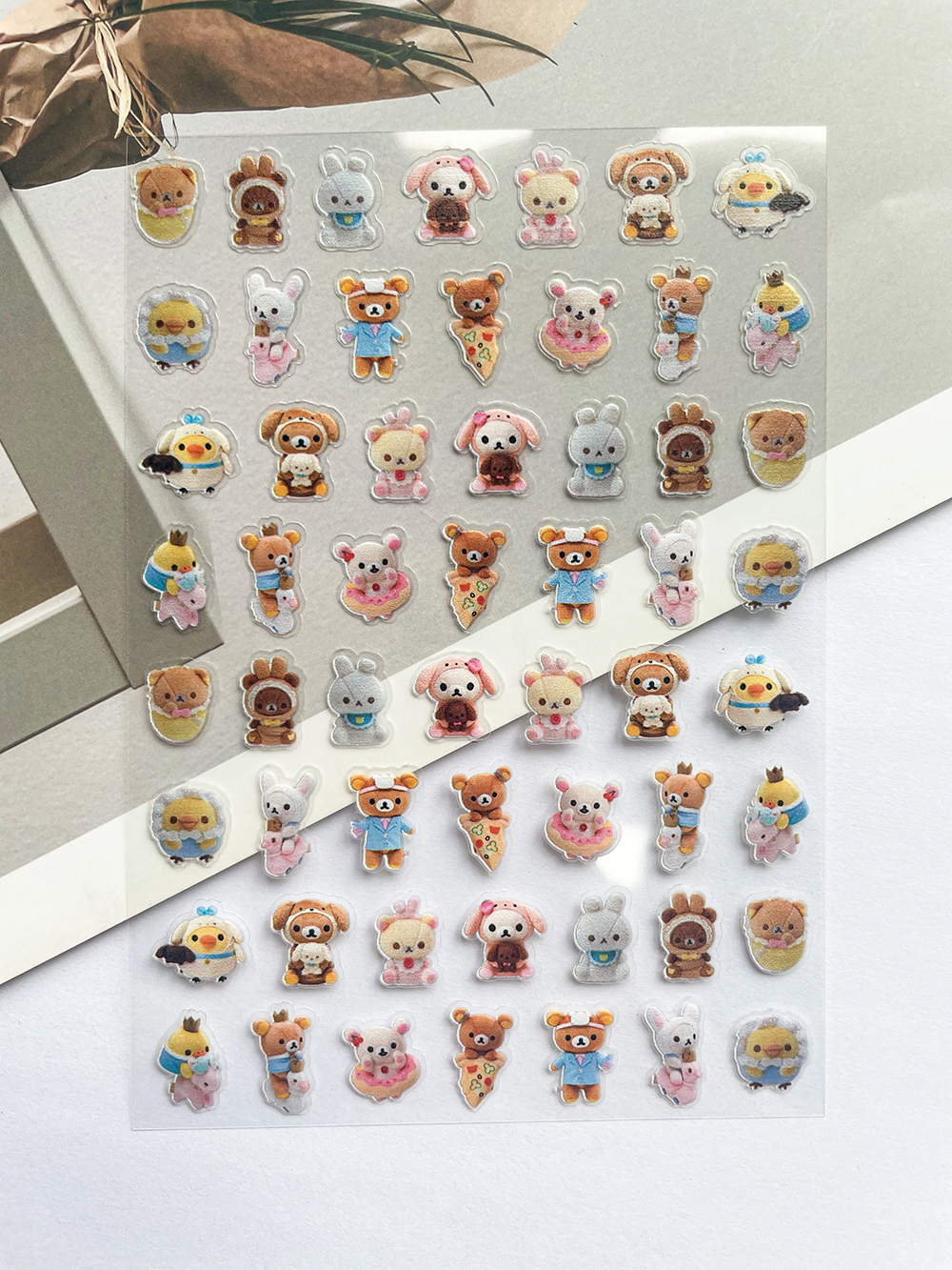 Mini Kawaii Rilakkuma Pvc Post - Anime Poster Print review and price