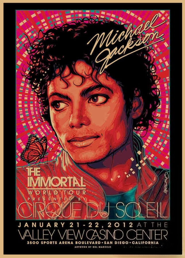 Michael Jackson Wall Art Print - Anime Poster Print review and price